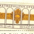 Metropolitan Opera 20 cent Stamp FDI SC 2054 First Day Issue
