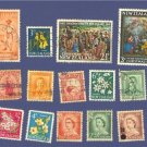 New Zealand 14 stamps