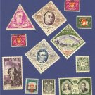 Monaco 10 stamps
