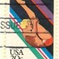 1984 Olympics Diving 20 cent Stamp FDI SC 2082 First Day Issue