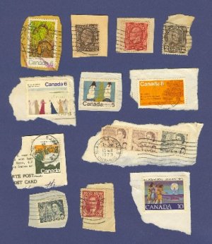 Canada 12 stamps Packet No 5540