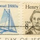 Henry Knox 8 cent Stamp Great Americans Issue FDI SC 1851 First Day Issue