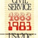 Civil Service Centennial 20 cent Stamp FDI SC 2053 First Day Issue