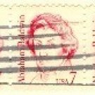 Abraham Baldwin 7 cent Stamp Strip 3 Great Americans Issue FDI SC 1850 First Day Issue