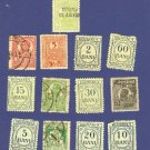 Romania 13 stamps from 1911 to 1929   Packet No 6566