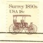 Surry Coil Stamp 18 cent FDI SC 1907 First Day Issue Transportation Issue