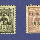 Wallis and Futuna Island  2 stamps 1920 to 1922