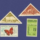 Chad 4 Stamps