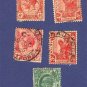 Straits Settlements 5 Stamps from 1903 to 1922  Packet No 1601