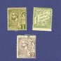 Monaco 3 Stamps from 1891 to 1922  Packet No 2589