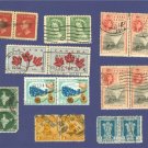Pairs of Stamps Triplets of Stamps Variety Pack No 7 Canada India Jamaica Others