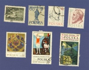 Poland Packet No 1497 with 7 stamps
