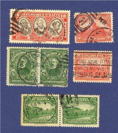 Haiti 5 Stamps Packet No 2750