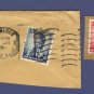 Hong Kong 2 stamps on envelope
