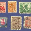 Lithuania 6 stamps