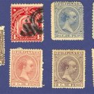 Philippine Islands 7 Stamps from 1890 to 1922  Packet No 2558