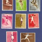 San Marino 8 stamps on the Olympics