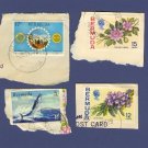 Bermuda Packet No 1400 with 4 stamps on paper