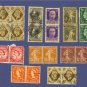 Pairs of Stamps Triplets of Stamps Variety Pack No 6 Switzerland Belgium France Others