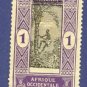 Dahomey 1 Stamp from 1913 to 1922  Packet No 2