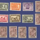 Malaysia 12 stamps