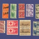 United States Stamps 9 Sets Vertical Pairs Packet 29631