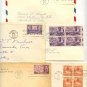 1940s 5 FDI California Gold Joseph Pulitzer Tennessee Statehood Ft Bliss First Day Issue Packet