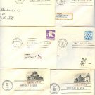 1980s 6 FDI Rachel Carson George Mason Biltmore House NYU Library First Day Issue Packet
