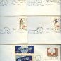1975 3 FDI Liberty Tree Bicentennial Military First Day Issue Packet