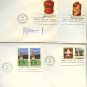 1979 4 FDI Christmas Olympics Folk Art First Day Issue Packet