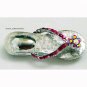 Item 67041 Cookie Lee Flip Flop Pin Brooch