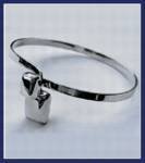Sterling Silver Bangle Bracelet  No.08