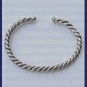 Sterling Silver Bangle Bracelet  No.09