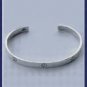 Sterling Silver Bangle Bracelet  No.10