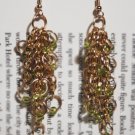 emerald goddess earrings