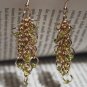 emerald goddess earrings