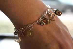river rock jumble bracelet