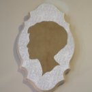 handmade silhouette plaque