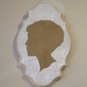 handmade silhouette plaque