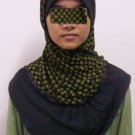 New~Split Kuwaiti Hijab~Amira~Mona~Muslim/Islamic Head Scarf~Tudung~Kleidung (ID 3428-GR)