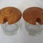 Jens Quistgaard Dansk Teak 5 pc Condiment Caddy - Set Tray Jars Salt & Pepper Shakers