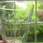 Libbey Rock Sharpe Water Goblet - Pattern #3006 Jefferson Stem w/ Wayne Cutting