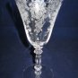 Apple Blossom - Cambridge Glass- Water Goblet- Stem #3130