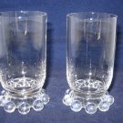 Imperial Candlewick Pair of Juice Glasses - Stem #400/19