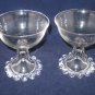 Candlewick Imperial Glass Hollow Stem Champagne Tall Sherbet Glasses #400/190 Set of 2