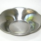 ALESSI Italy 18/10 Stainless Steel Serving Bowl - Vintage Frasers Cromargan Scalloped Edge