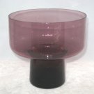 Morgantown Glass #9930 Susquehanna Candle Vase 1960s Danish Modern