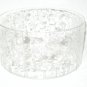 Iittala Finland Oiva Toikka FLORA 7.5" Glass Serving  Bowl MINT - Nuutajarvi Scandinavian MCM