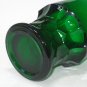 Set 4 Anchor Hocking Forest Green Georgian Water Glass 4.25" Tumblers Vintage EUC