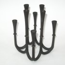 DANSK Denmark 8 Tiny Taper Candle Holder Candelabra Cast Iron IHQ Quistgaard